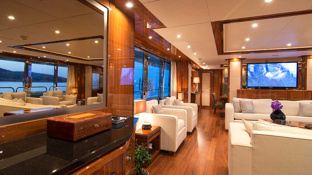 Salon on the main deck