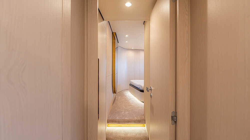 Lower deck corridor
