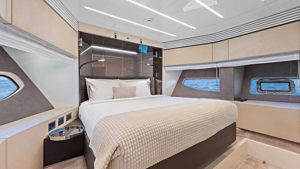 VIP cabin in the bow