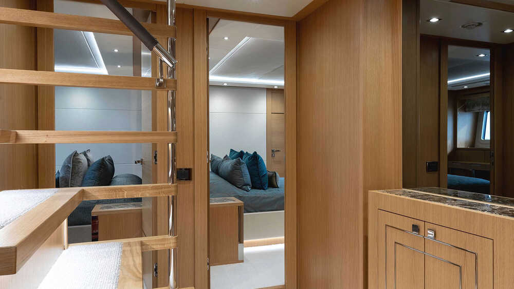 Lobby on lower deck