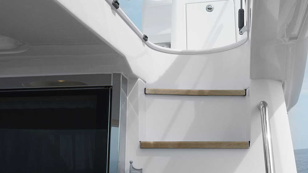 Steps to cockpit