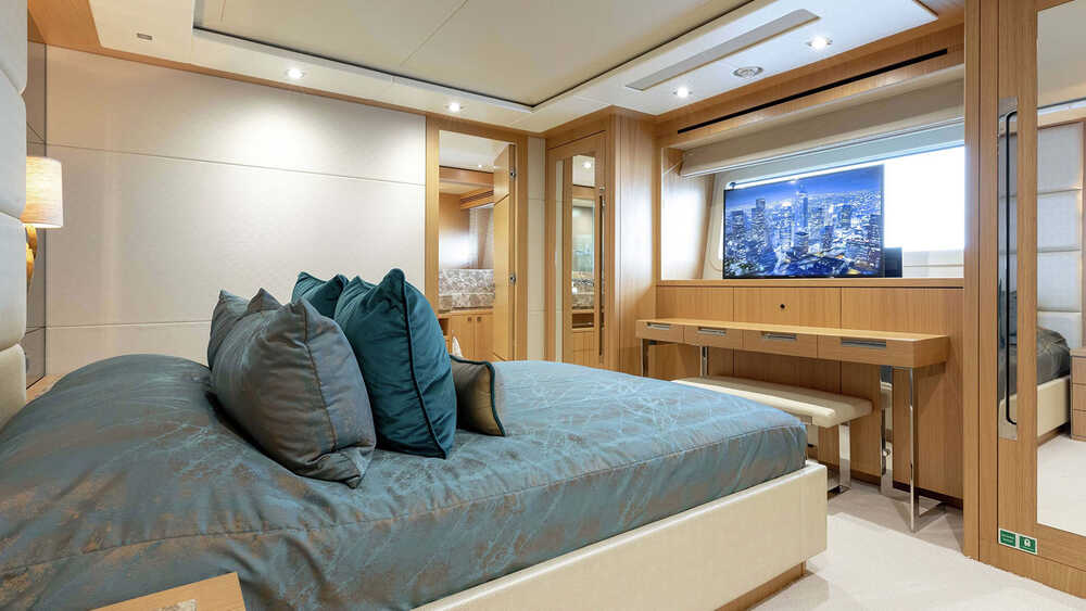 VIP cabin on lower deck