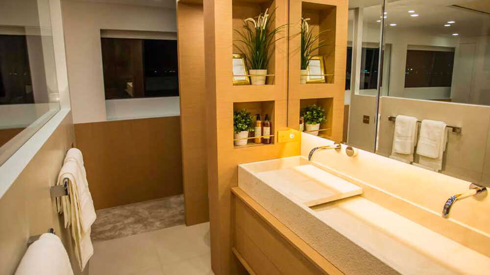 Bathroom of VIP cabin