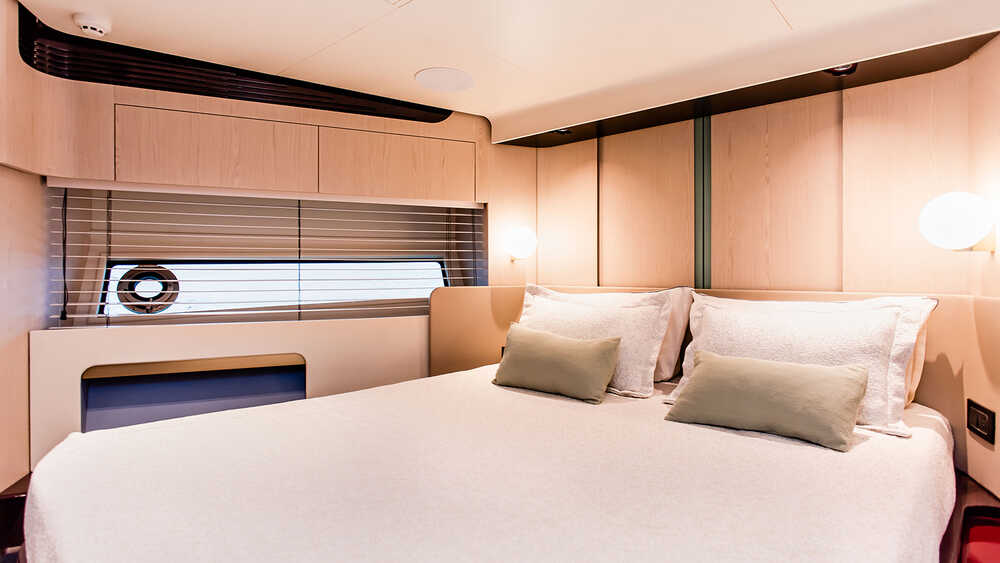 VIP cabin on bow