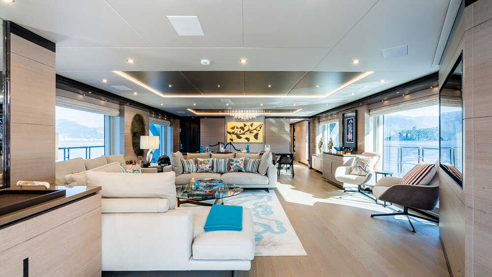 Salon on the main deck