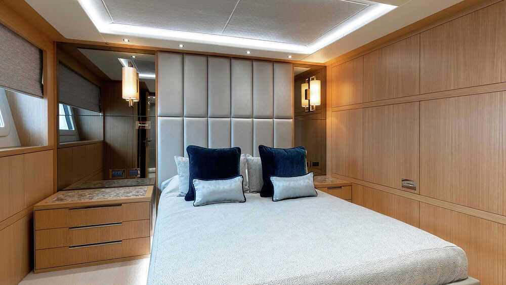 VIP cabin on lower deck