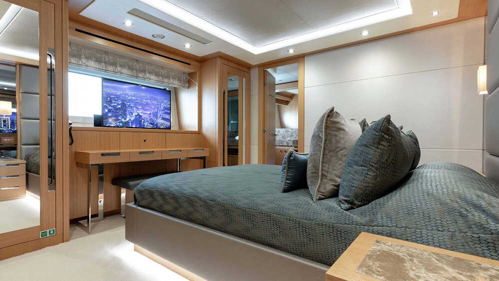 VIP cabin on lower deck