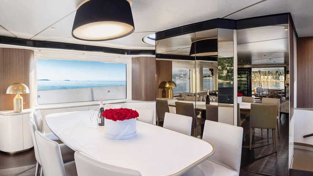 Dinette in salon