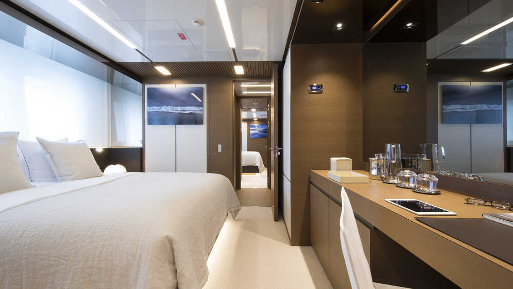VIP cabin on the lower deck