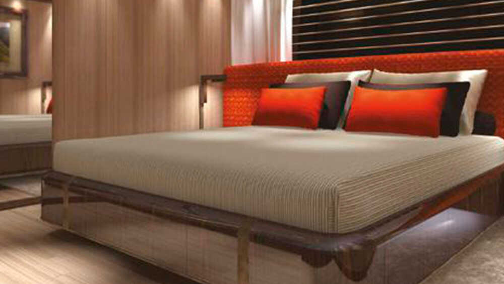 VIP guest cabin on the lower deck