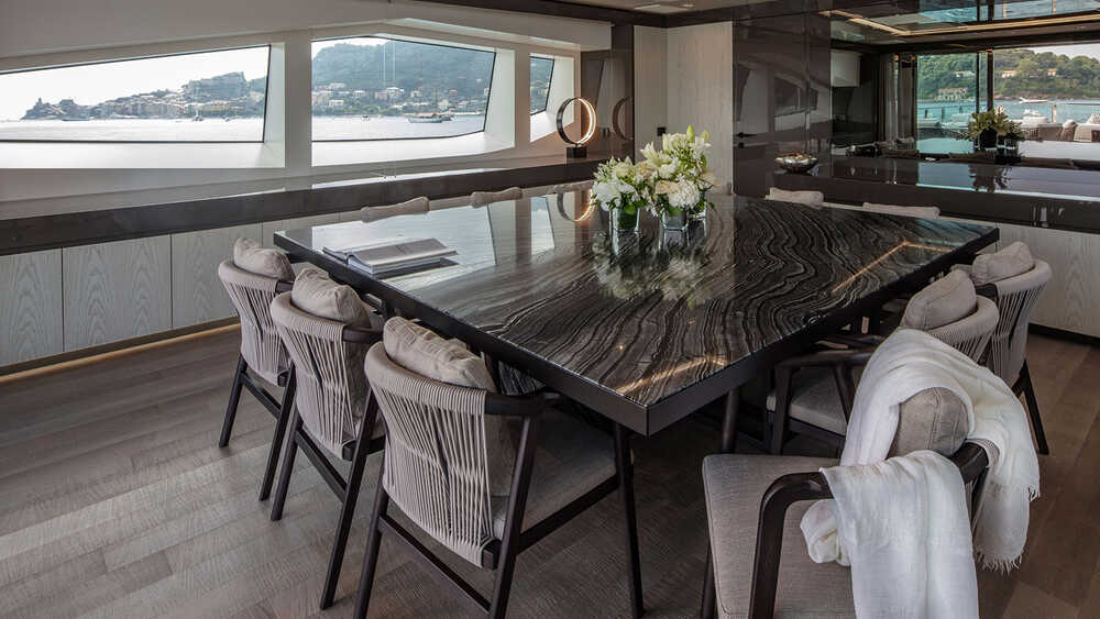 Dinette in salon