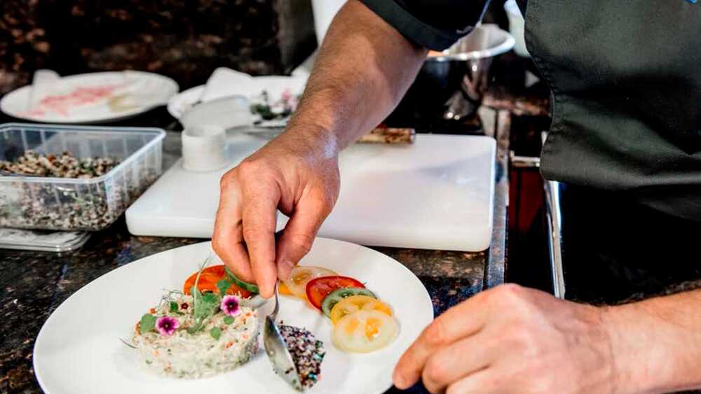 Dishes from the chef M/Y HER DESTINY 