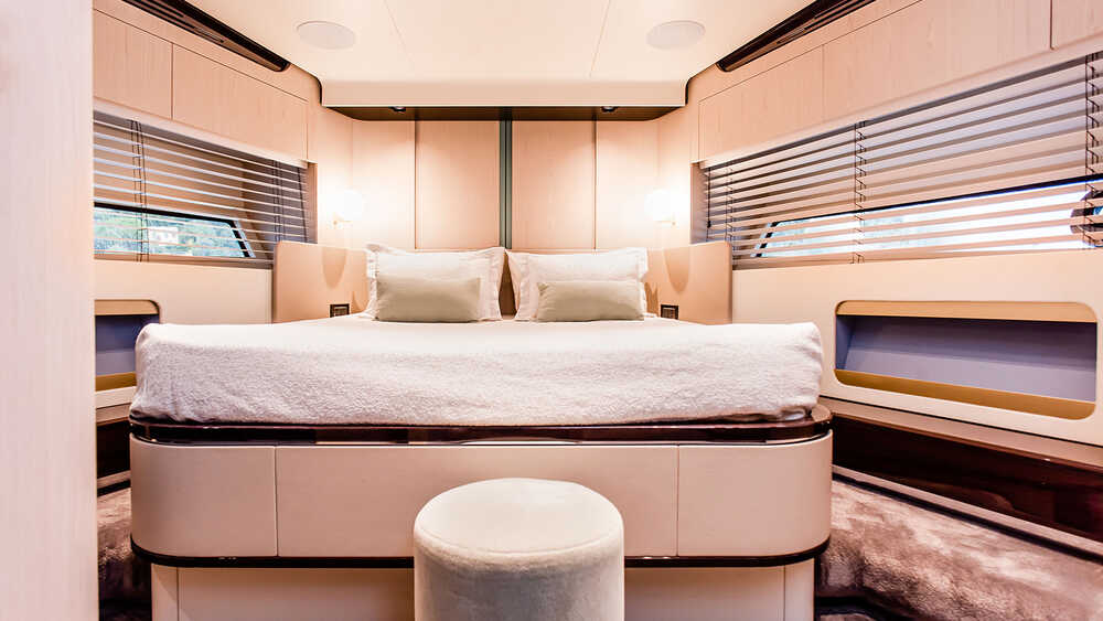 VIP cabin on bow