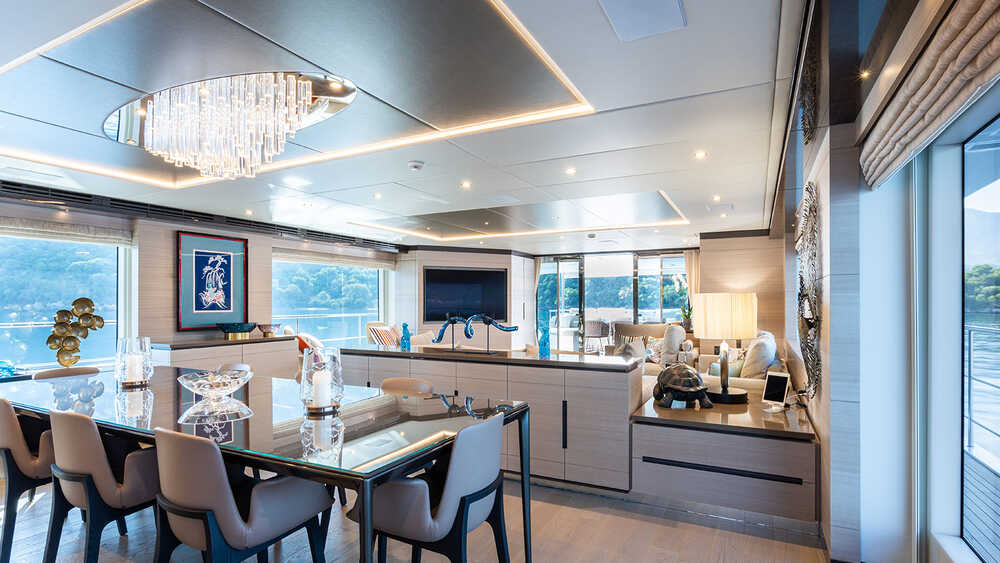Salon on the main deck