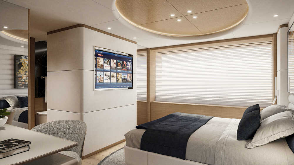 VIP cabin on main deck 