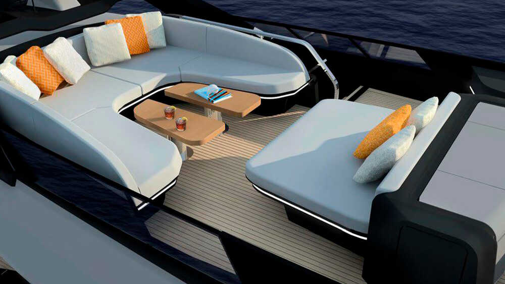Sport flybridge
