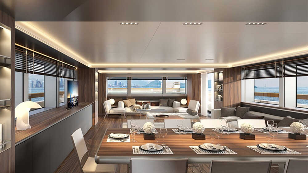 Salon on the main deck