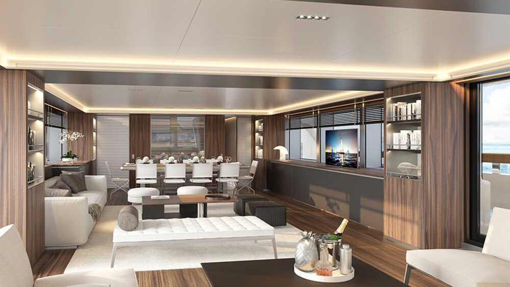 Salon on the main deck
