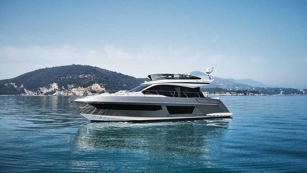 Exterior Azimut Flybridge 53