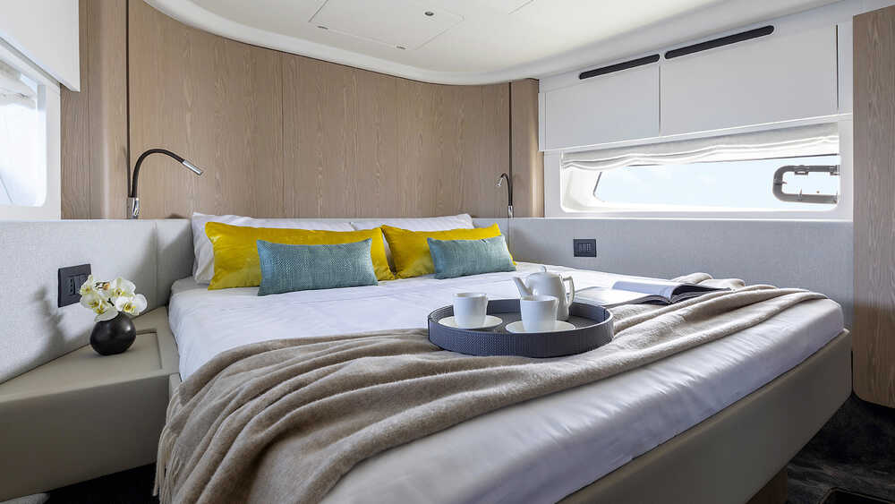 VIP cabin on bow
