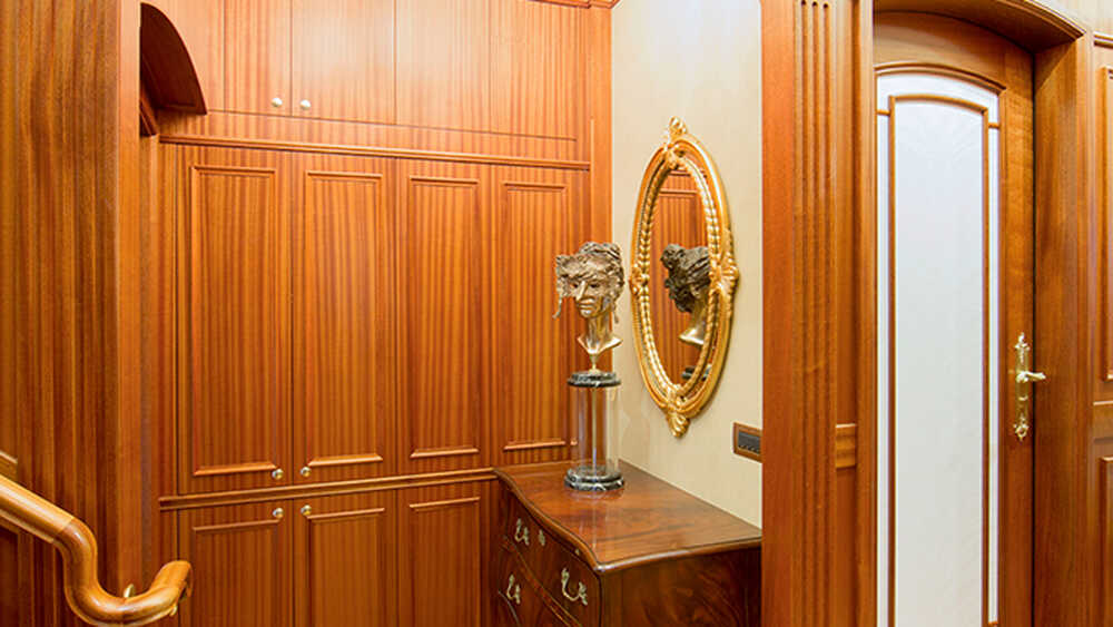 Corridor on lower deck