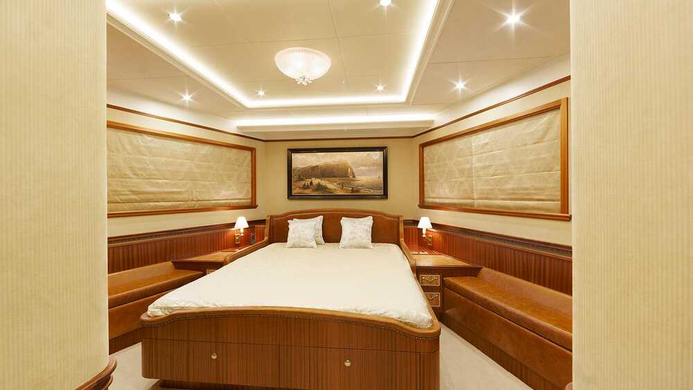 VIP cabin on bow