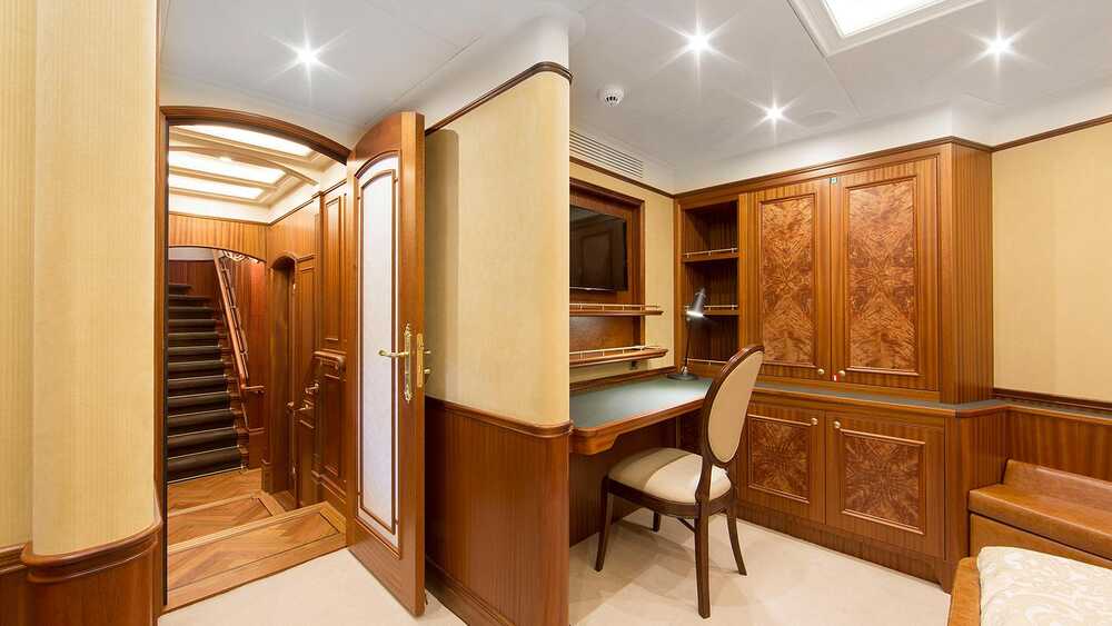 VIP cabin on bow