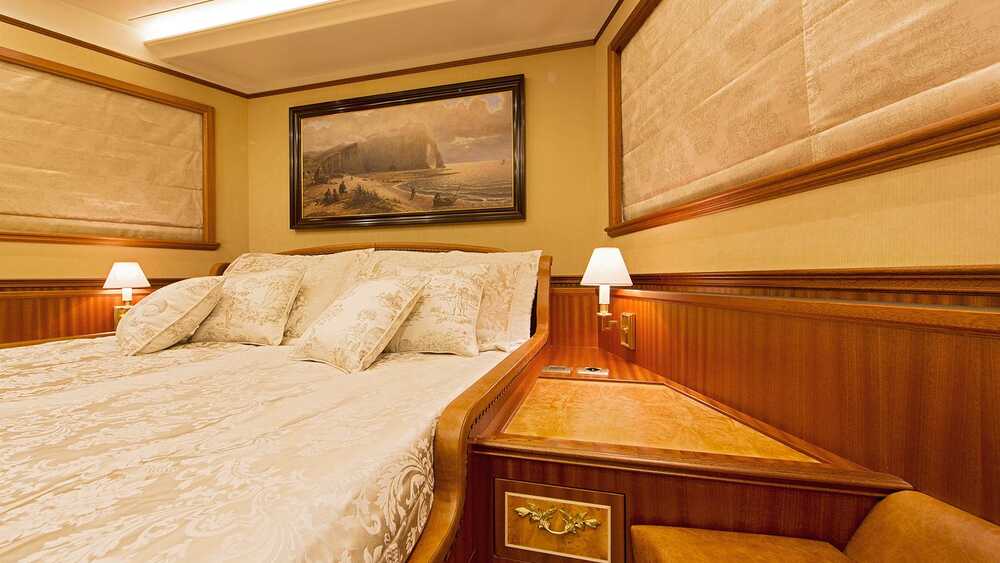 VIP cabin on bow