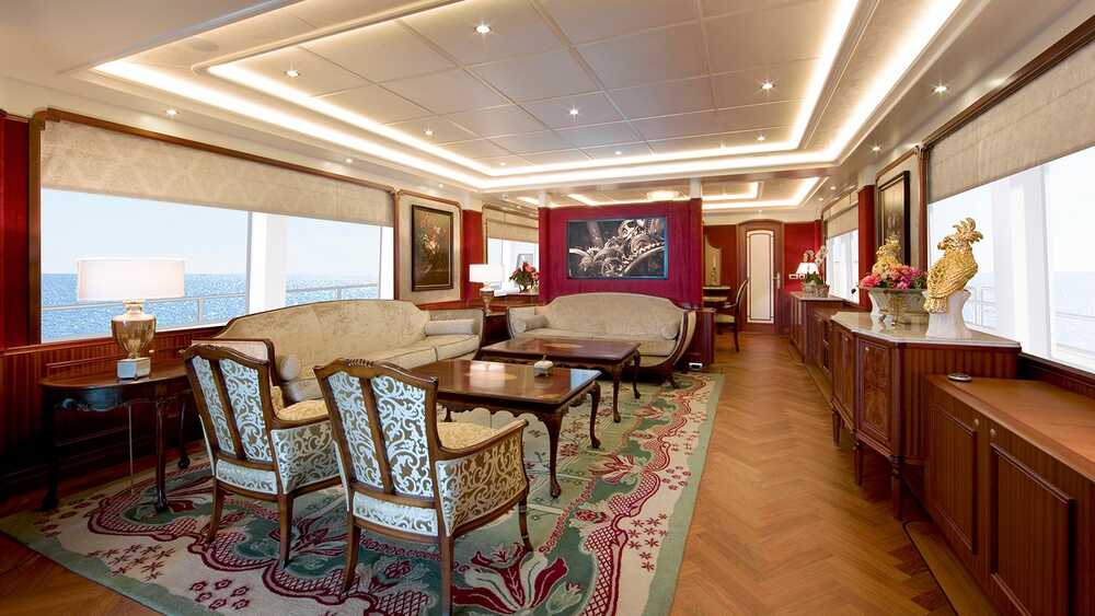 Salon on main deck