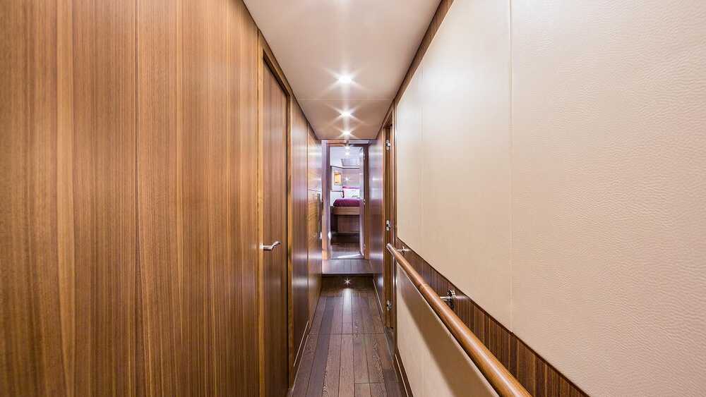 Corridor on lower deck