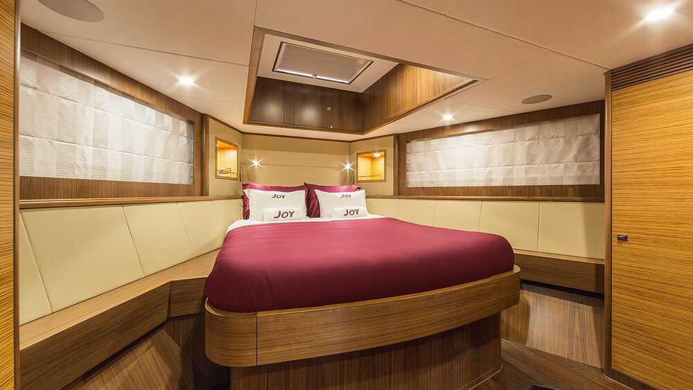 VIP cabin on bow