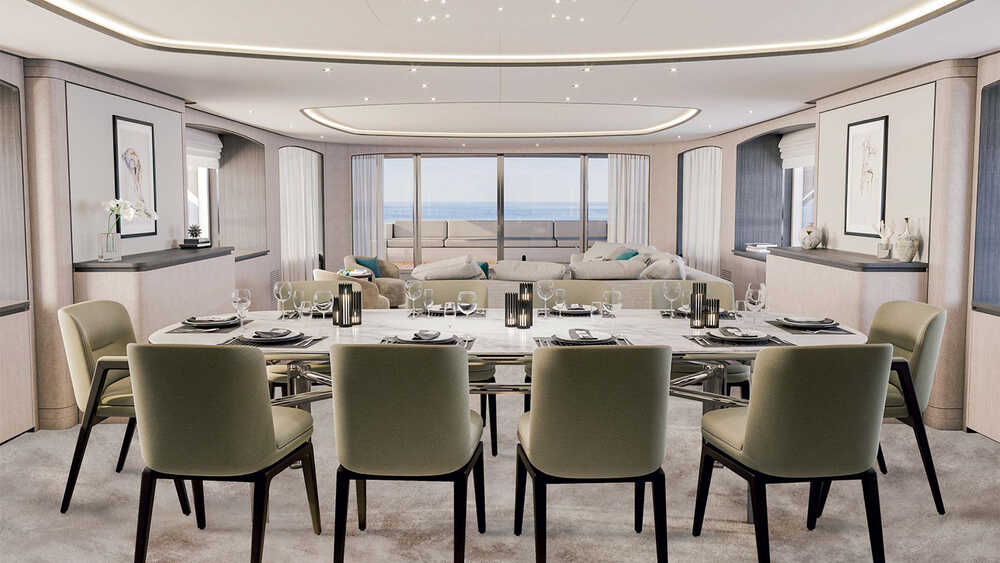 Dinette in salon