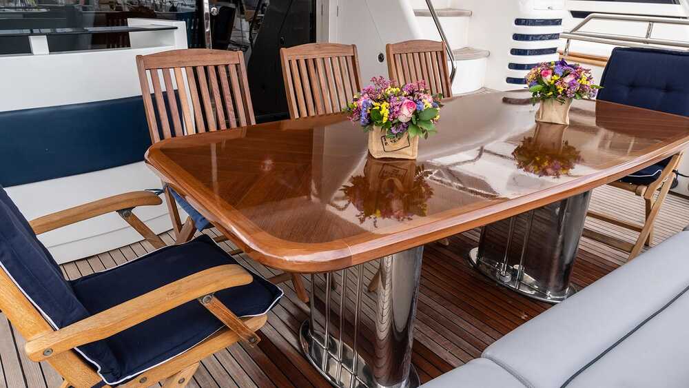 Aft deck