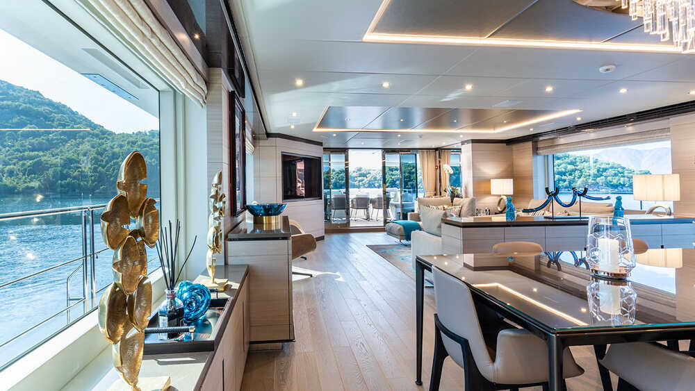Salon on the main deck