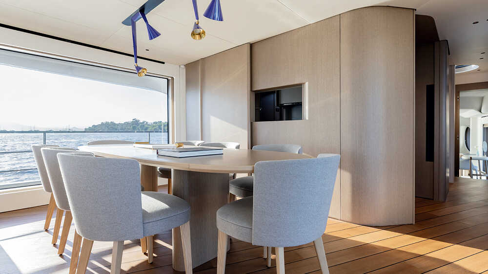 Dinette in salon