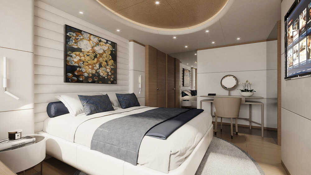 VIP cabin on main deck 