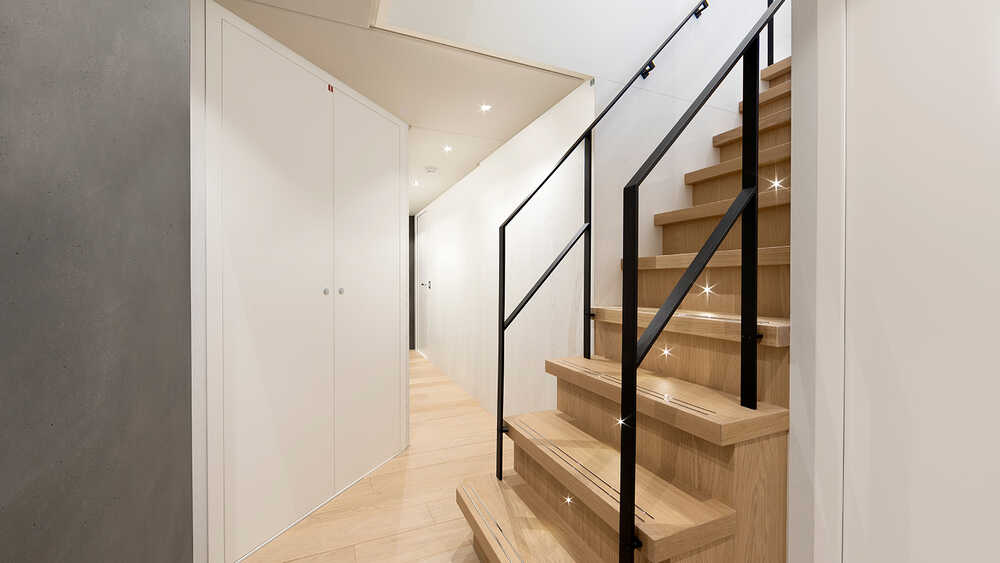 Lobby on lower deck