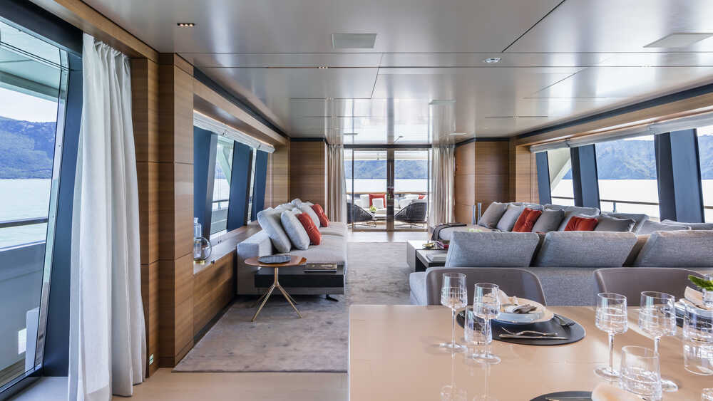 Salon on the main deck