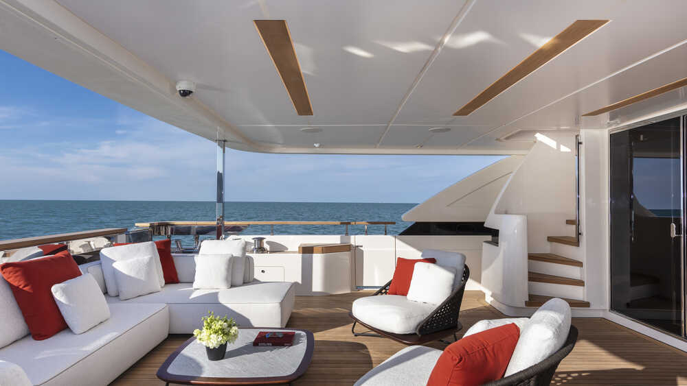 Cockpit on the main deck