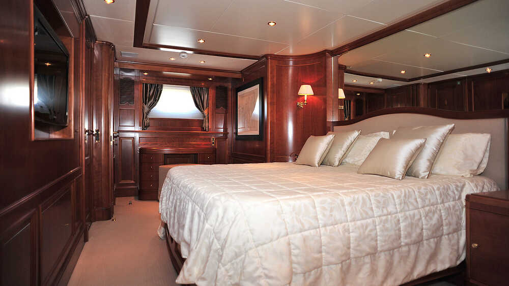 VIP cabin on lower deck