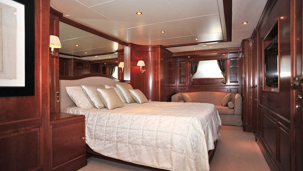 VIP cabin on lower deck