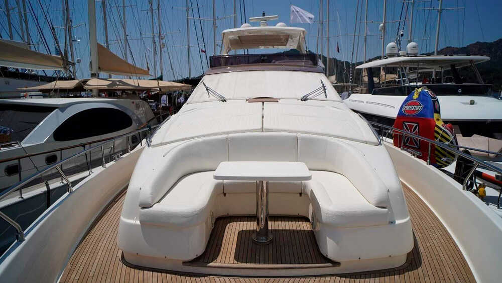 At the bow