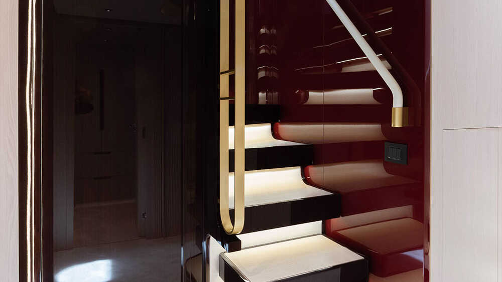 Lower deck lobby