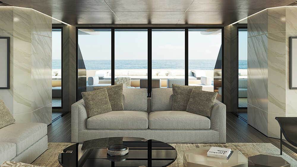 Salon on the main deck