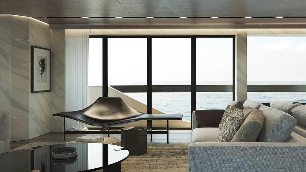 Salon on the main deck