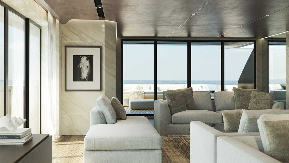 Salon on the main deck