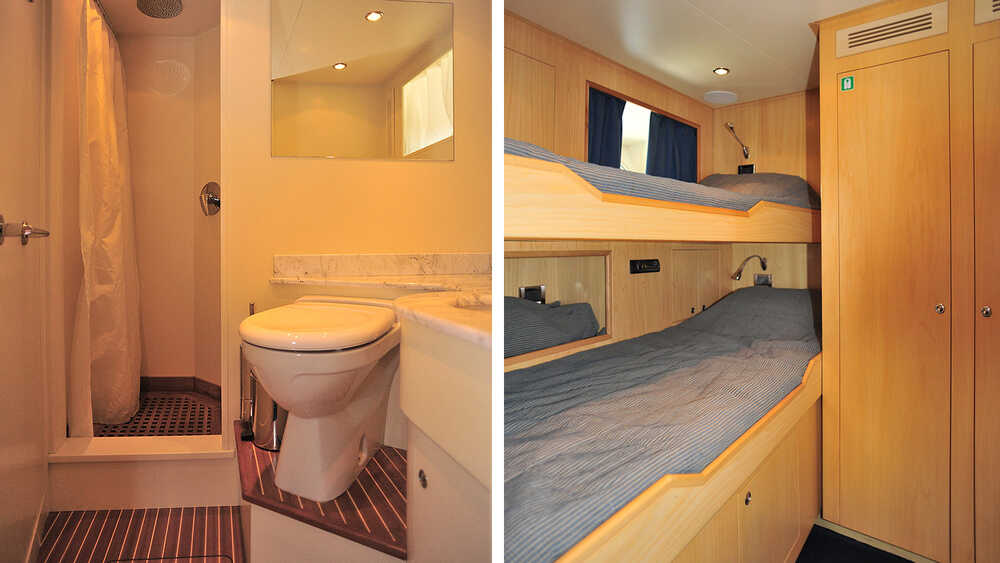 Crew cabin