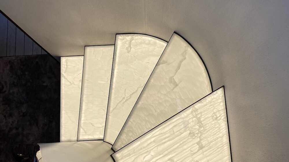Stairs from RPH to main deck