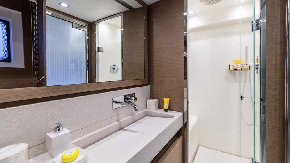 Bathroom in VIP's cabin