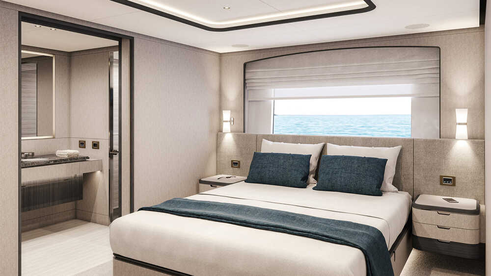 Guest VIP cabin on the lower deck